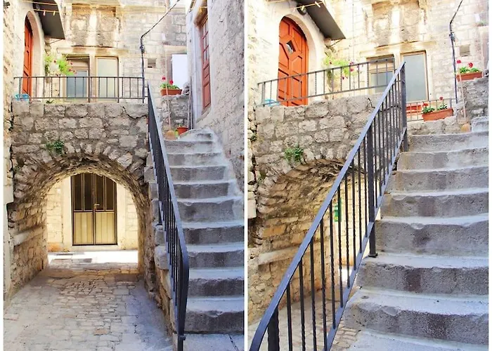 In The Old Town Of Trogir
