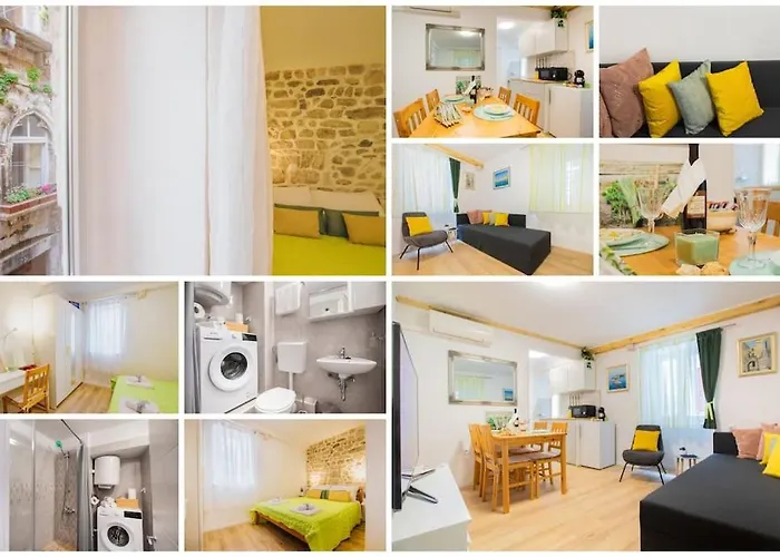 In The Old Town Of Apartman Trogir